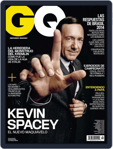 Gq Latin America June 2nd, 2014 Digital Back Issue Cover