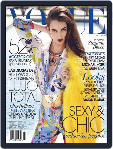 Vogue Latin America July 1st, 2013 Digital Back Issue Cover