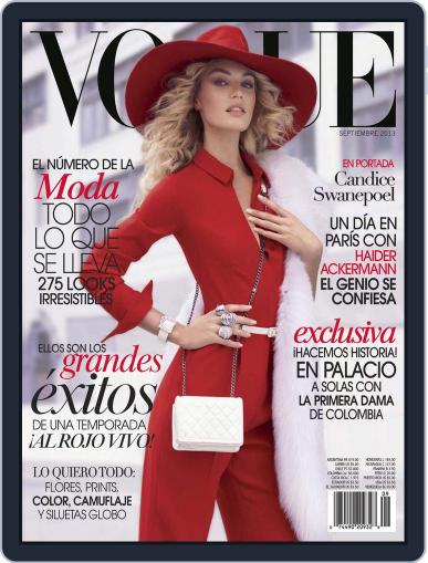Vogue Latin America September 1st, 2013 Digital Back Issue Cover