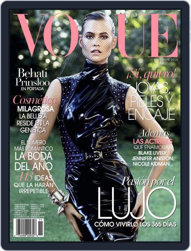 Vogue Latin America November 1st, 2013 Digital Back Issue Cover