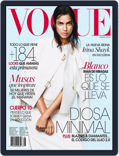 Vogue Latin America January 1st, 2014 Digital Back Issue Cover