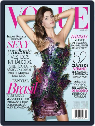 Vogue Latin America June 1st, 2014 Digital Back Issue Cover