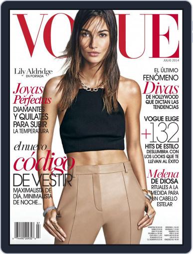 Vogue Latin America July 1st, 2014 Digital Back Issue Cover