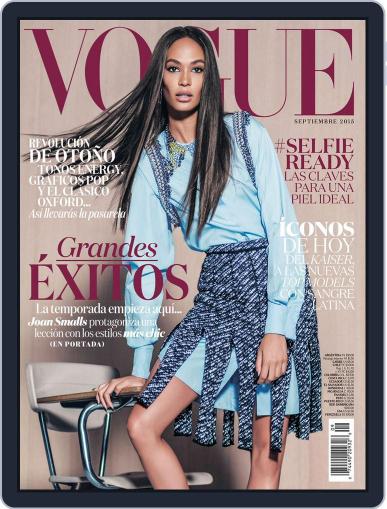 Vogue Latin America September 1st, 2015 Digital Back Issue Cover