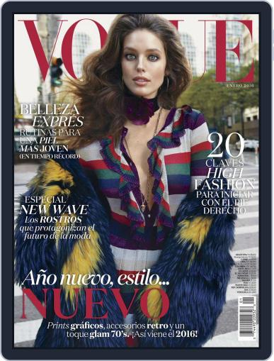 Vogue Latin America January 1st, 2016 Digital Back Issue Cover