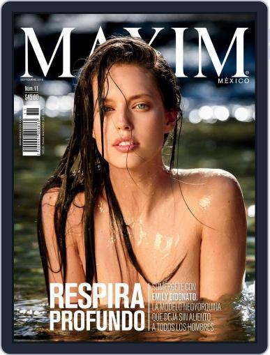 Maxim México September 1st, 2015 Digital Back Issue Cover