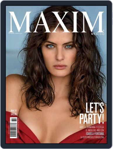 Maxim México December 1st, 2015 Digital Back Issue Cover