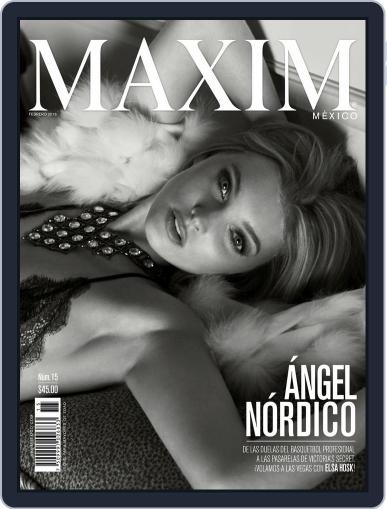 Maxim México February 1st, 2016 Digital Back Issue Cover