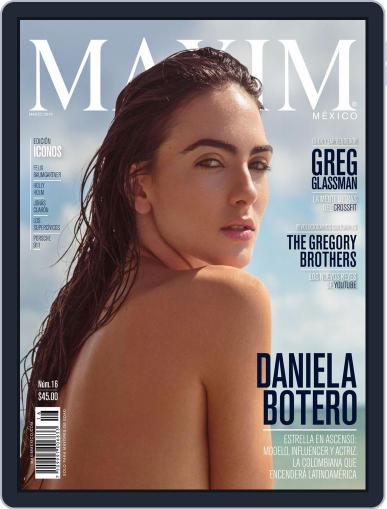 Maxim México March 1st, 2016 Digital Back Issue Cover