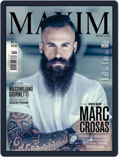 Maxim México April 1st, 2016 Digital Back Issue Cover