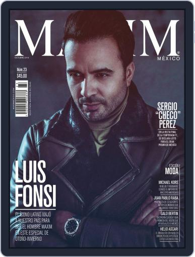 Maxim México October 1st, 2016 Digital Back Issue Cover