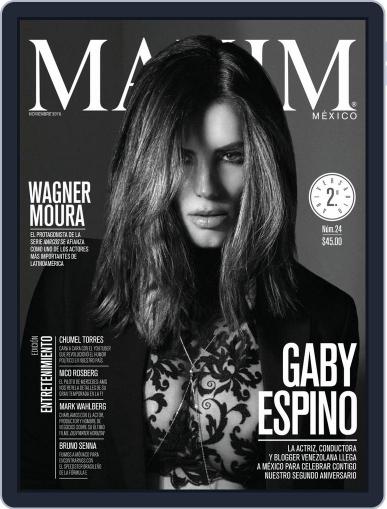 Maxim México November 1st, 2016 Digital Back Issue Cover