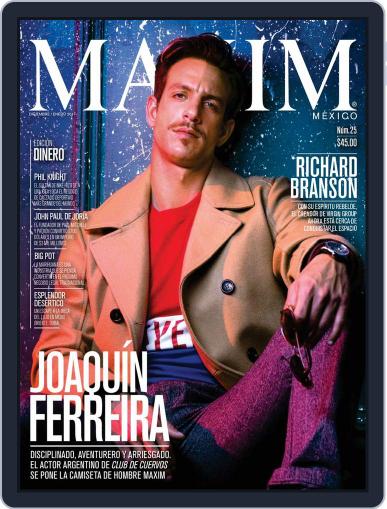 Maxim México December 1st, 2016 Digital Back Issue Cover