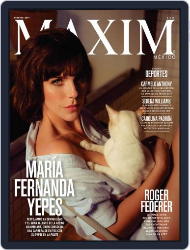 Maxim México February 1st, 2017 Digital Back Issue Cover