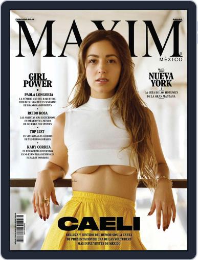 Maxim México February 1st, 2018 Digital Back Issue Cover