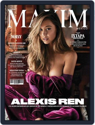 Maxim México March 1st, 2018 Digital Back Issue Cover