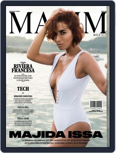 Maxim México August 1st, 2018 Digital Back Issue Cover