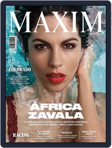 Maxim México October 1st, 2018 Digital Back Issue Cover