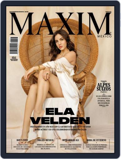 Maxim México December 1st, 2018 Digital Back Issue Cover
