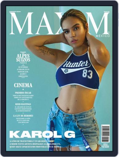 Maxim México February 1st, 2019 Digital Back Issue Cover