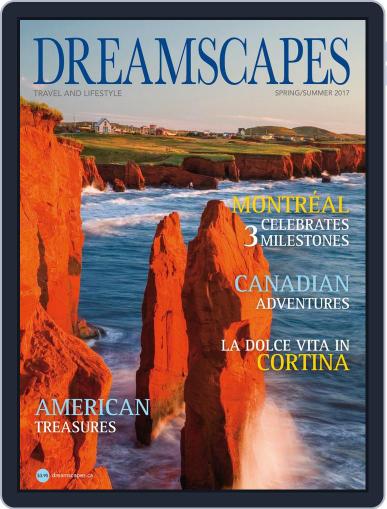 Dreamscapes Travel & Lifestyle May 1st, 2017 Digital Back Issue Cover