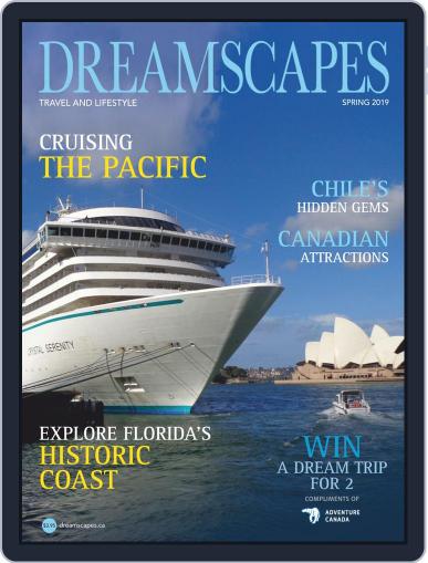 Dreamscapes Travel & Lifestyle March 22nd, 2019 Digital Back Issue Cover