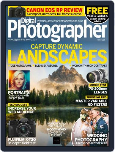 Digital Photographer September 1st, 2019 Digital Back Issue Cover