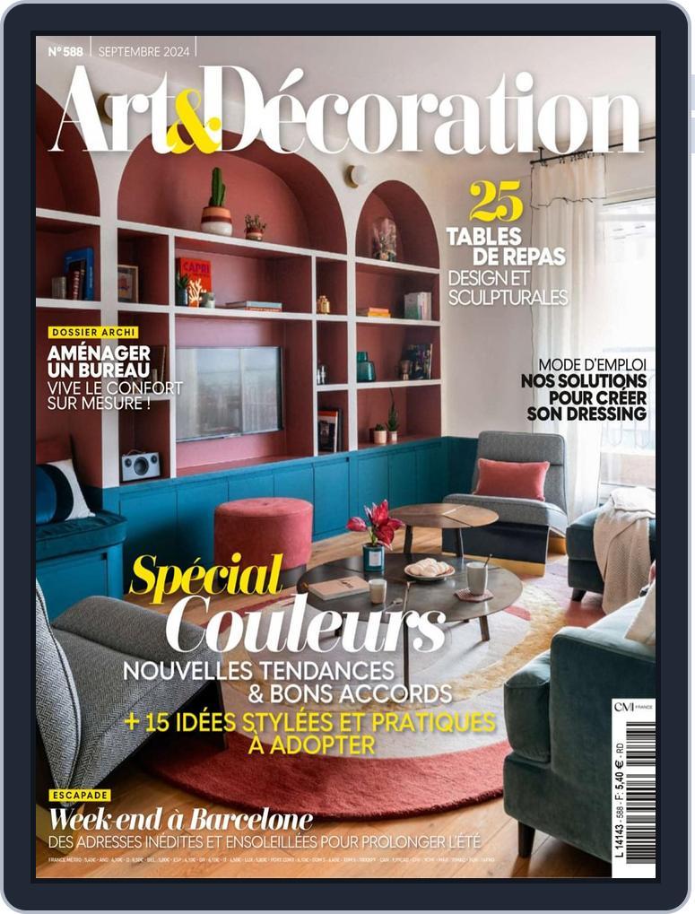 Art & Décoration (Digital) Subscription                    September 1st, 2024 Issue