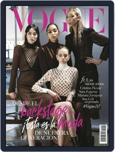 Vogue Mexico September 1st, 2019 Digital Back Issue Cover