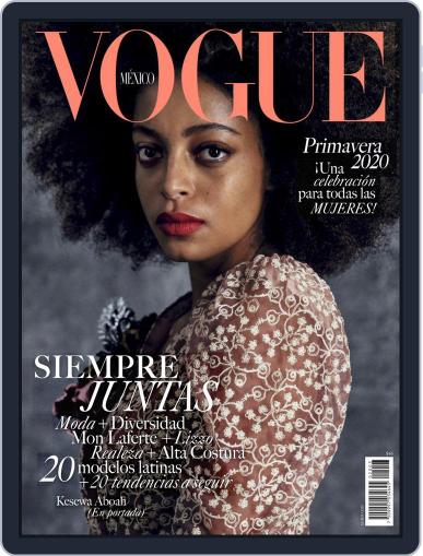 Vogue Mexico March 1st, 2020 Digital Back Issue Cover