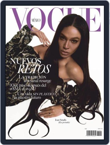 Vogue Mexico April 1st, 2020 Digital Back Issue Cover