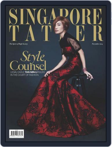 Singapore Tatler November 11th, 2014 Digital Back Issue Cover