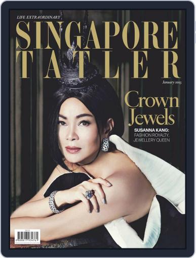 Singapore Tatler January 12th, 2015 Digital Back Issue Cover