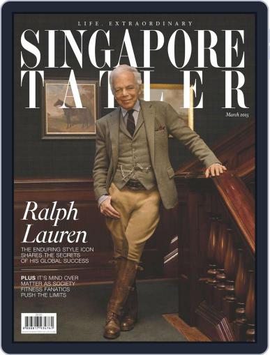 Singapore Tatler March 4th, 2015 Digital Back Issue Cover