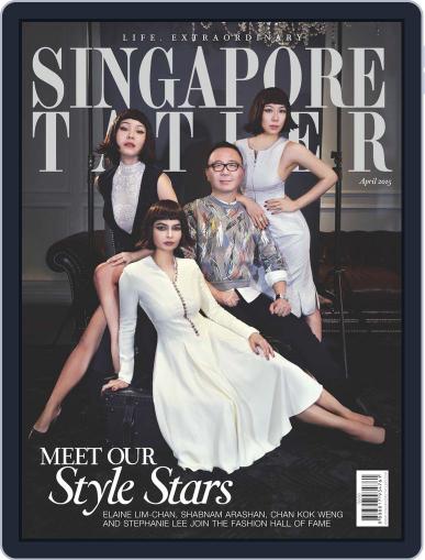 Singapore Tatler April 8th, 2015 Digital Back Issue Cover