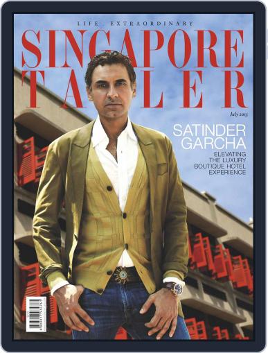 Singapore Tatler July 9th, 2015 Digital Back Issue Cover