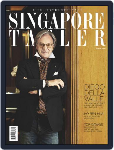 Singapore Tatler March 2nd, 2016 Digital Back Issue Cover