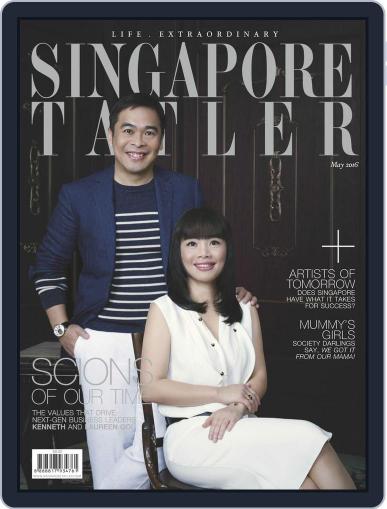 Singapore Tatler May 3rd, 2016 Digital Back Issue Cover