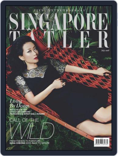 Singapore Tatler July 4th, 2016 Digital Back Issue Cover