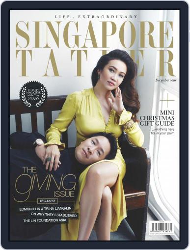 Singapore Tatler December 1st, 2016 Digital Back Issue Cover