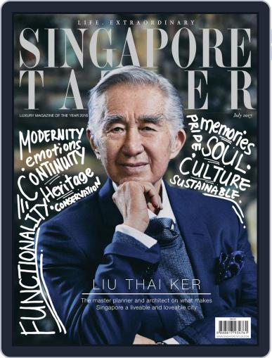 Singapore Tatler July 1st, 2017 Digital Back Issue Cover