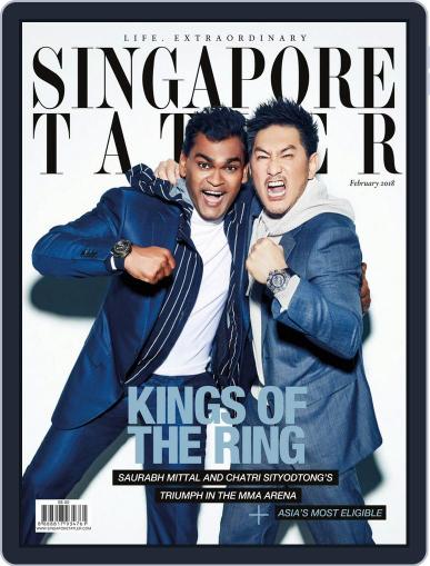 Singapore Tatler February 1st, 2018 Digital Back Issue Cover