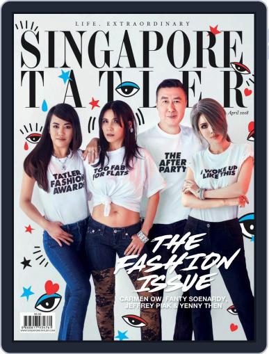 Singapore Tatler April 1st, 2018 Digital Back Issue Cover