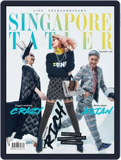 Singapore Tatler September 1st, 2018 Digital Back Issue Cover