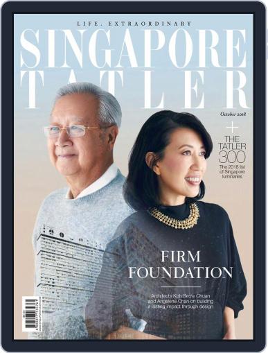 Singapore Tatler October 1st, 2018 Digital Back Issue Cover
