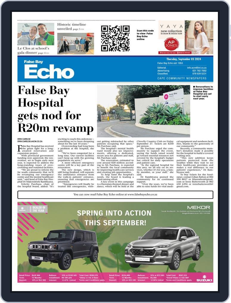 False Bay Echo (Digital) Subscription