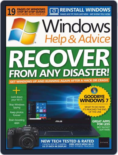 Windows Help & Advice April 1st, 2019 Digital Back Issue Cover