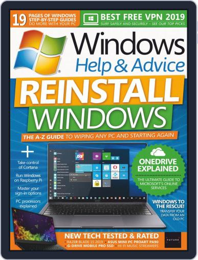 Windows Help & Advice June 1st, 2019 Digital Back Issue Cover