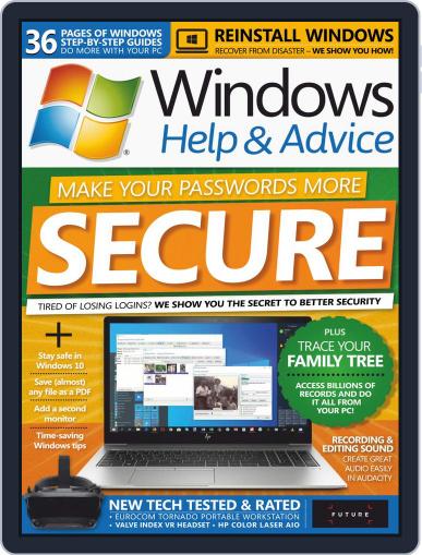 Windows Help & Advice September 1st, 2019 Digital Back Issue Cover
