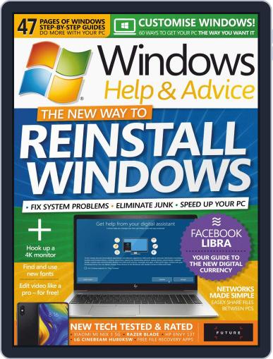 Windows Help & Advice November 1st, 2019 Digital Back Issue Cover